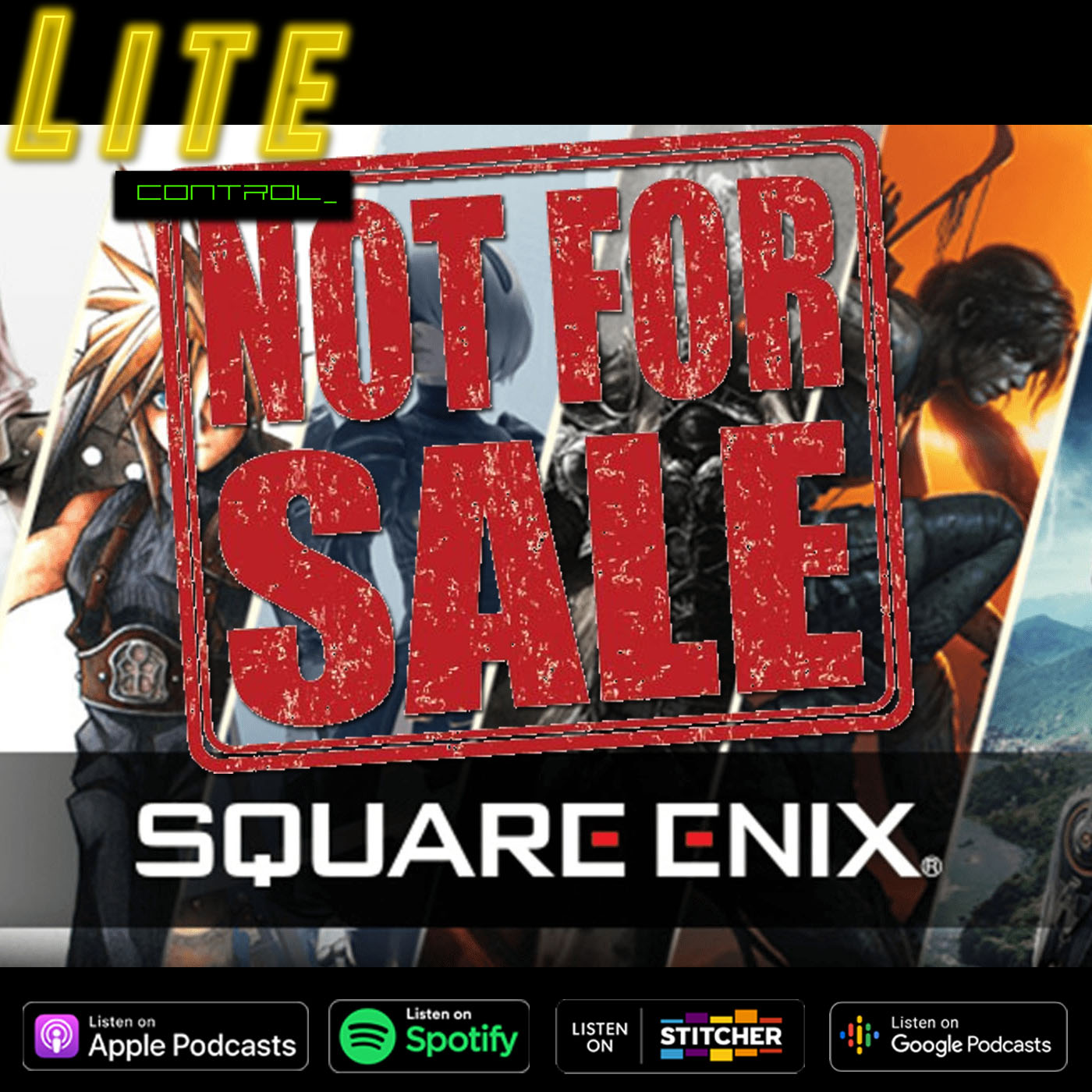 Lite Control 17.87 - Nope, Square Enix is NOT For Sale